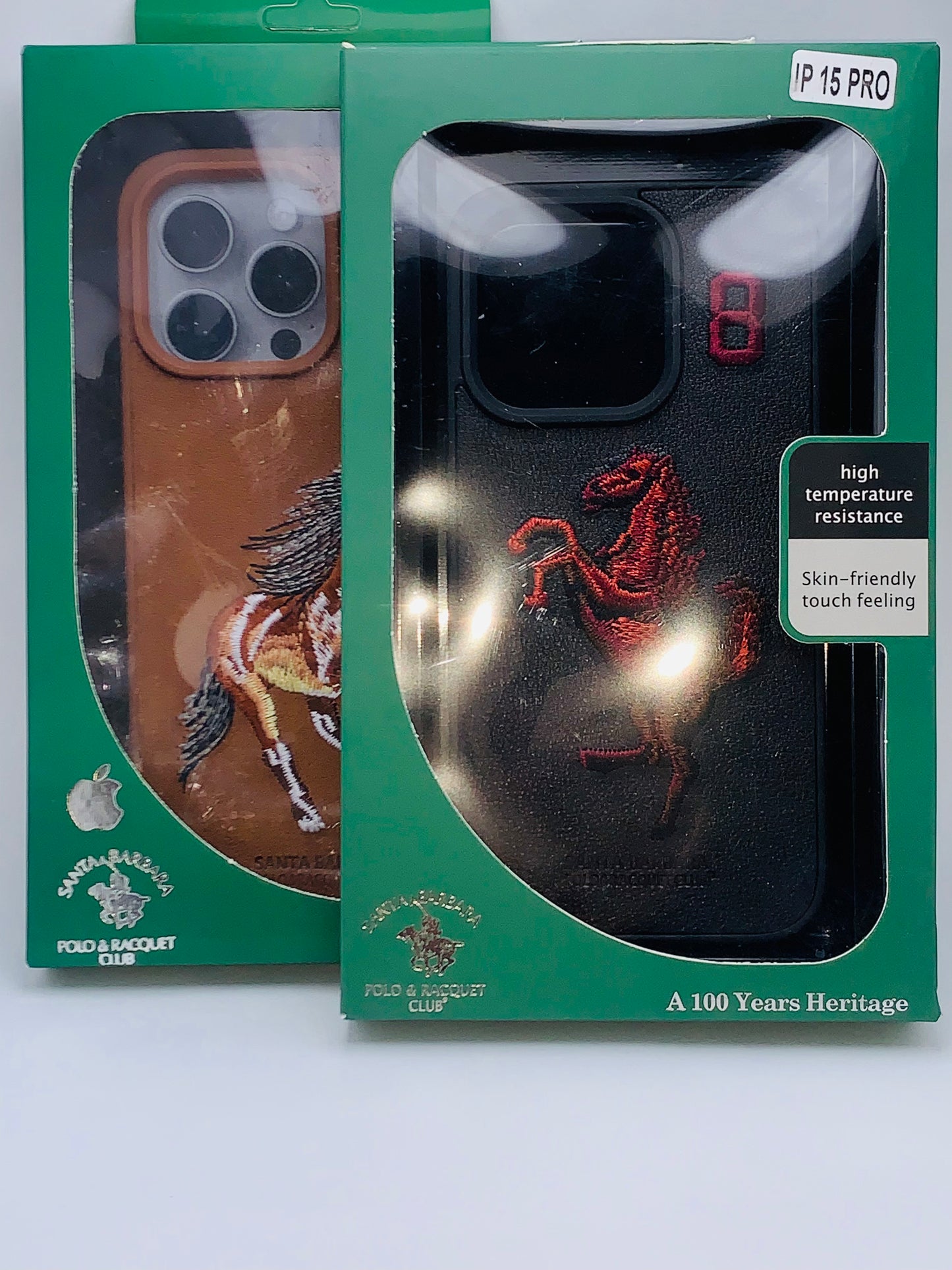 Barbara Polo Leather iPhone Case – Premium Protection