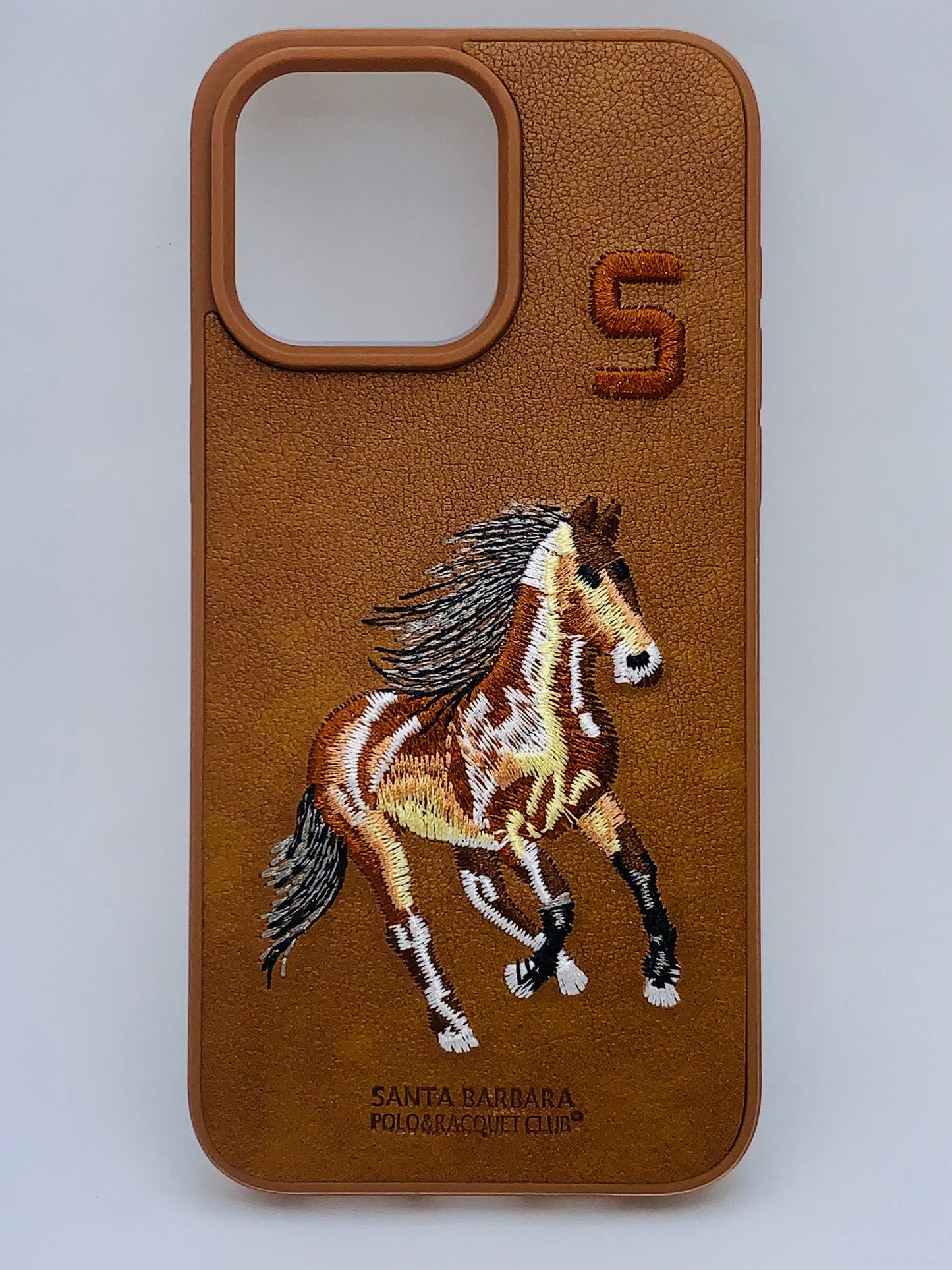 Barbara Polo Leather iPhone Case – Premium Protection