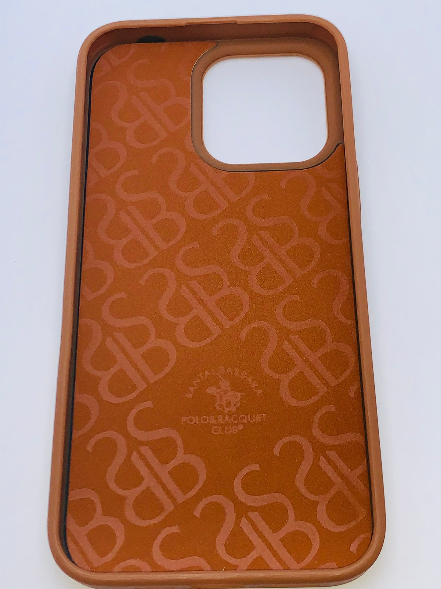 Barbara Polo Leather iPhone Case – Premium Protection