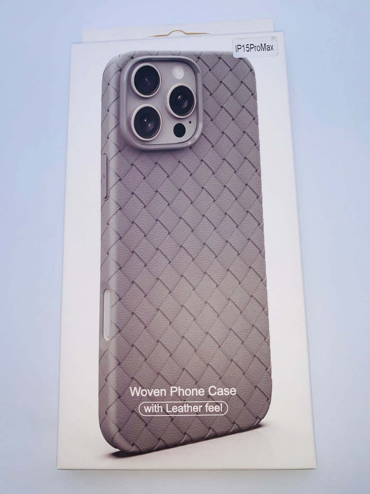 Woven iPhone Case – Sleek Pattern Design
