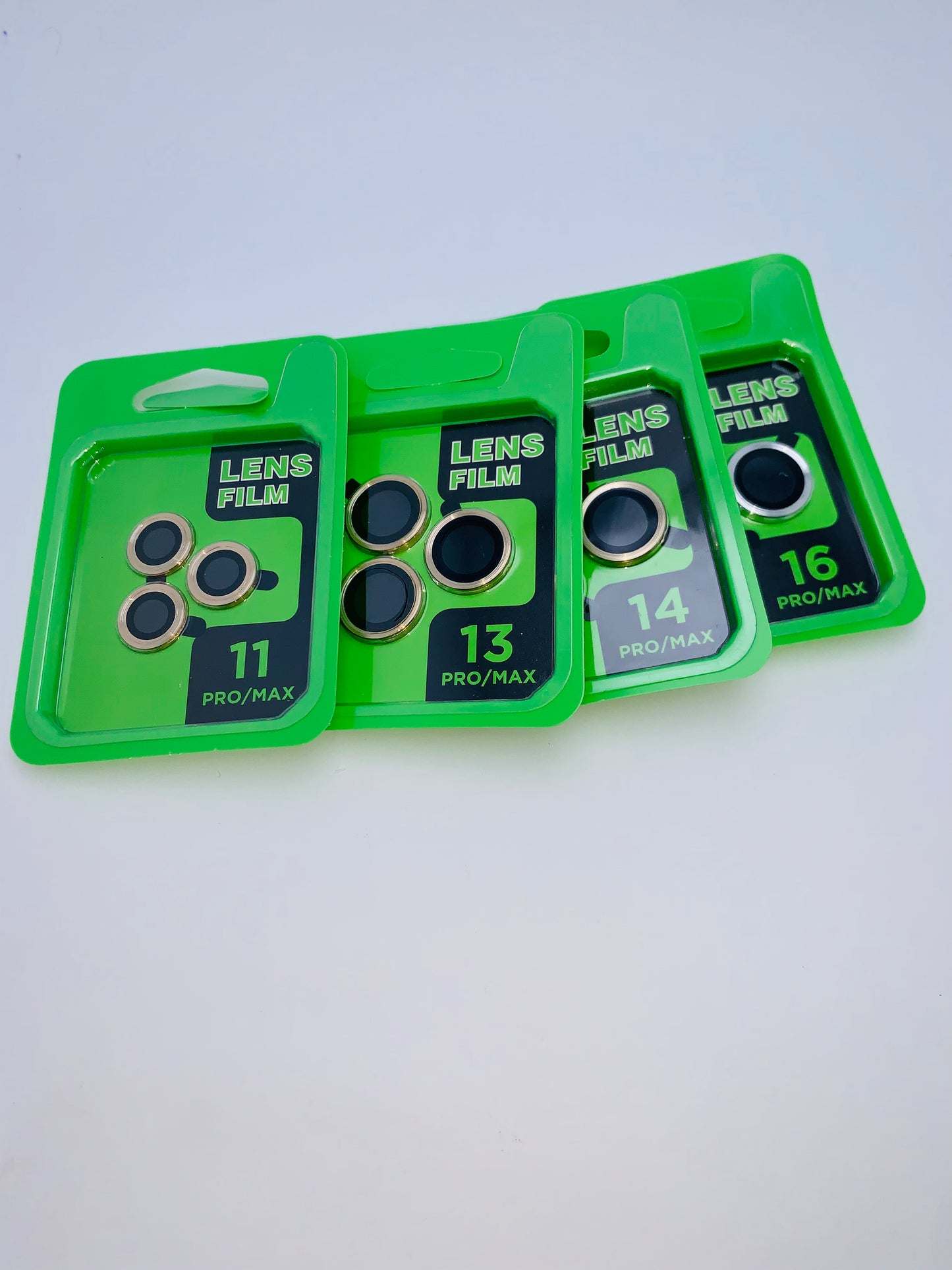 iPhone Camera Lens Protector – Tempered Glass with Metal Ring (11 to 15 Pro/Pro Max)